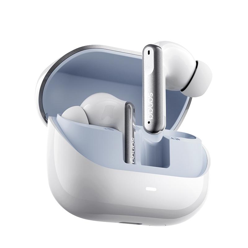 Wireless Anc Bluetooth Earbuds with Noise Reduction - T51s - White 15