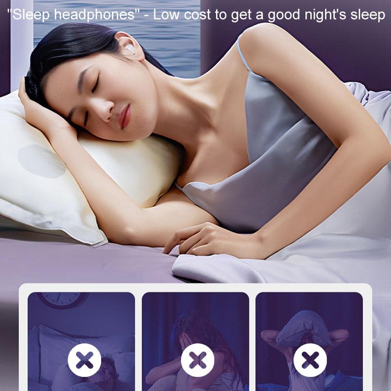 Wireless Sleep Earphones - Bluetooth 5.3 - Tws - Mini - Side Sleeping - Running - Sports - White 7