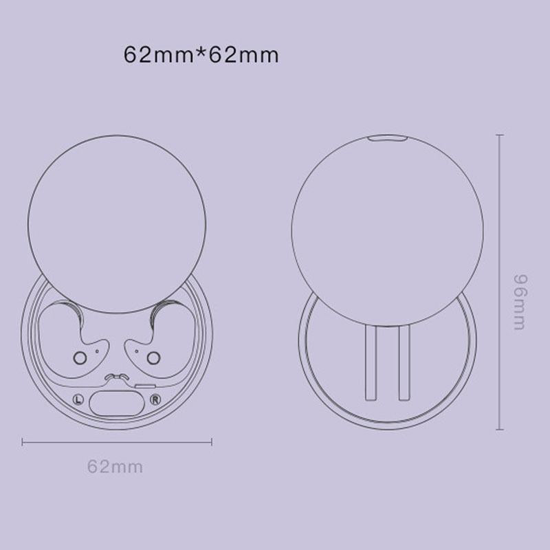 Wireless Sleep Earphones - Bluetooth 5.3 - Tws - Mini - Side Sleeping - Running - Sports - White 8