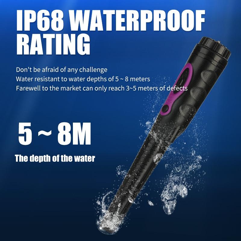 Outdoor Handheld Metal Detector for Treasure Hunting - Dark Purple 6
