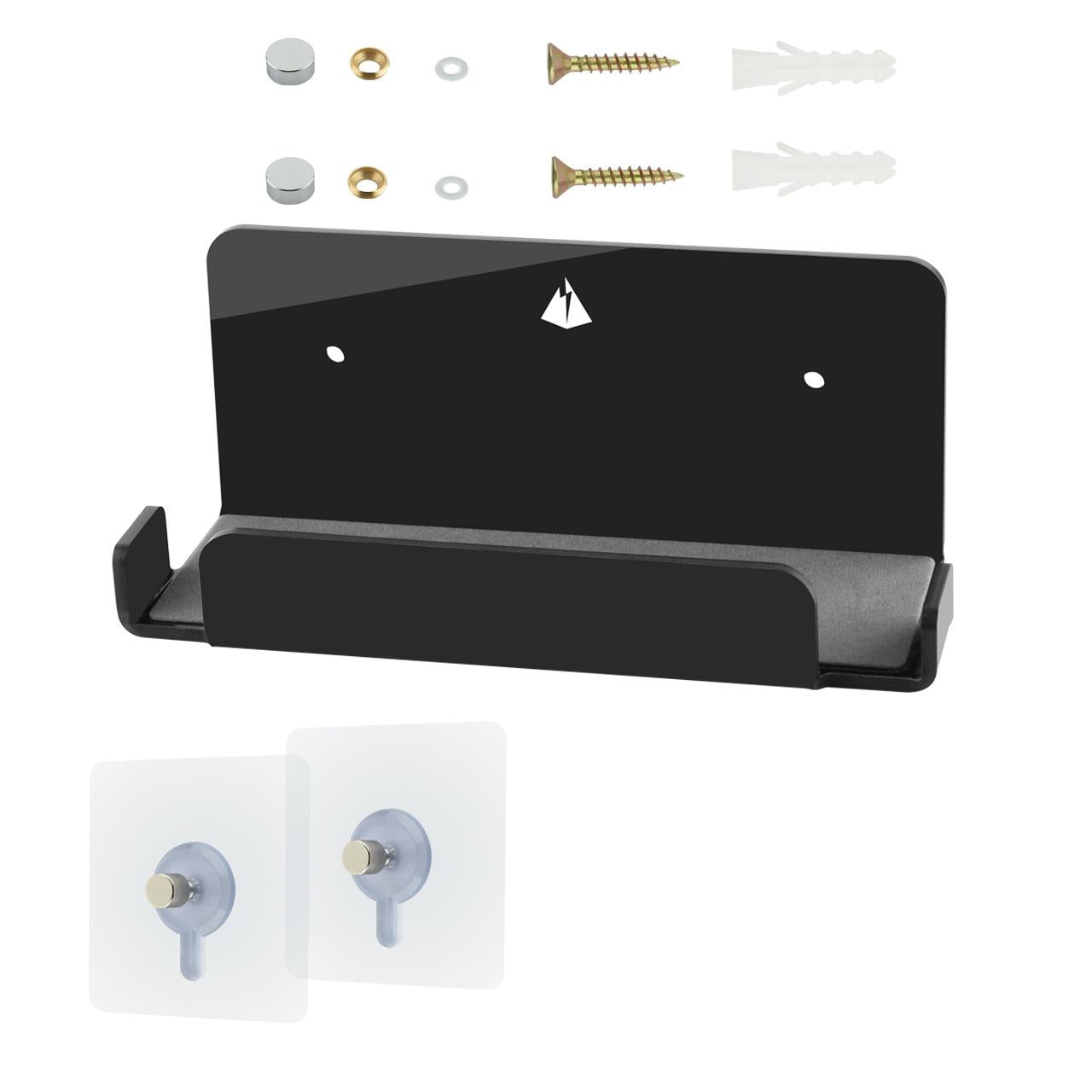 Nintendo Switch Console Wall Mount Storage Rack - Black 10