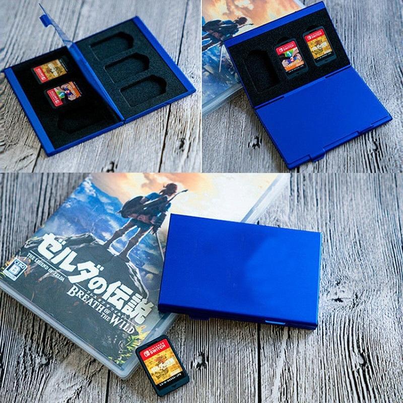 Nintendo Switch Game Card Organizer - Aluminum - Red 7