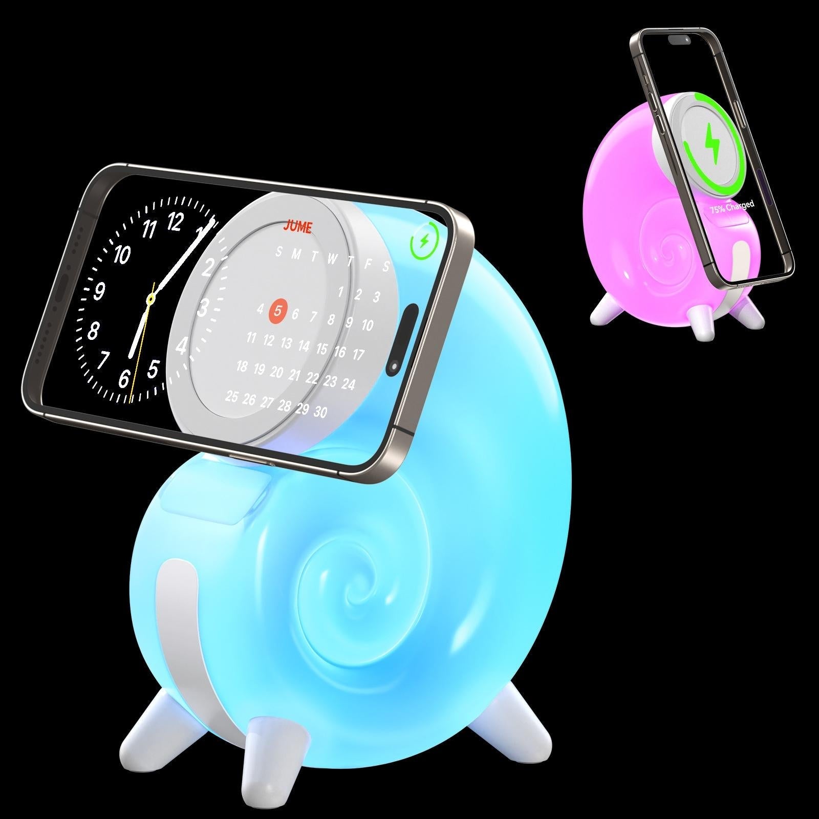 Rgb Touch Night Light Magsafe Wireless Charger 5