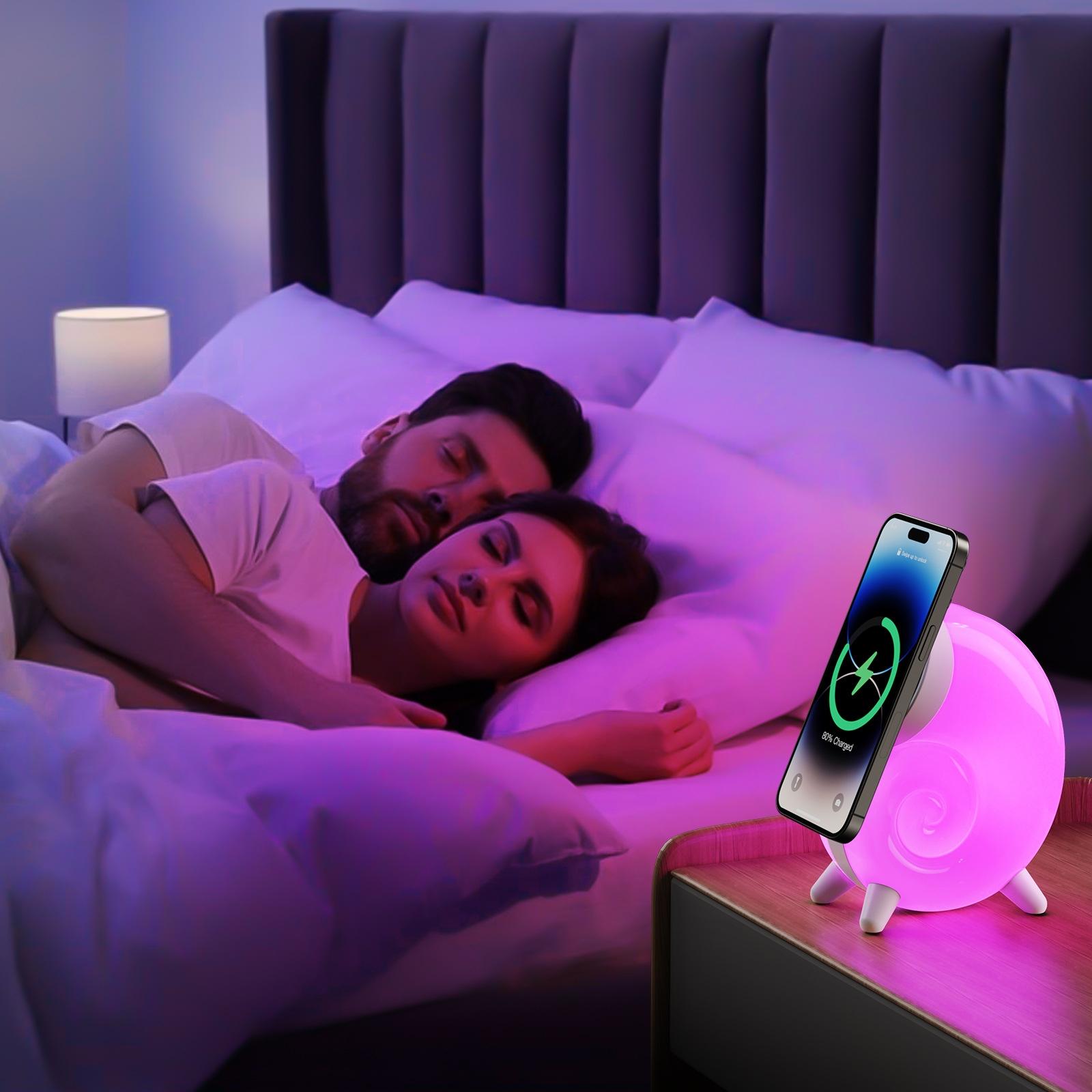 Rgb Touch Night Light Magsafe Wireless Charger 7