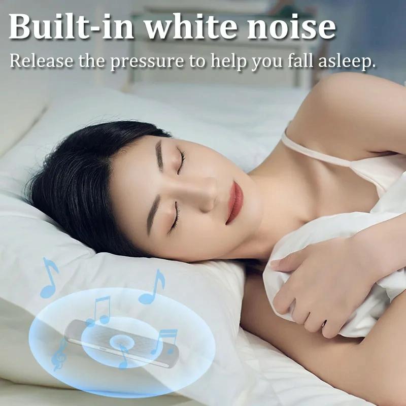 Portable Bone Conduction Sleep Speaker White Noise Aid - White 5