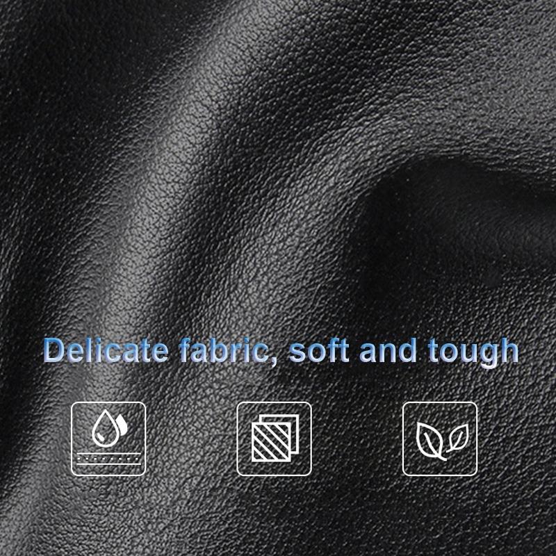 Men Black Cowhide Leather Backpack for Casual Business with Laptop Compartment 6