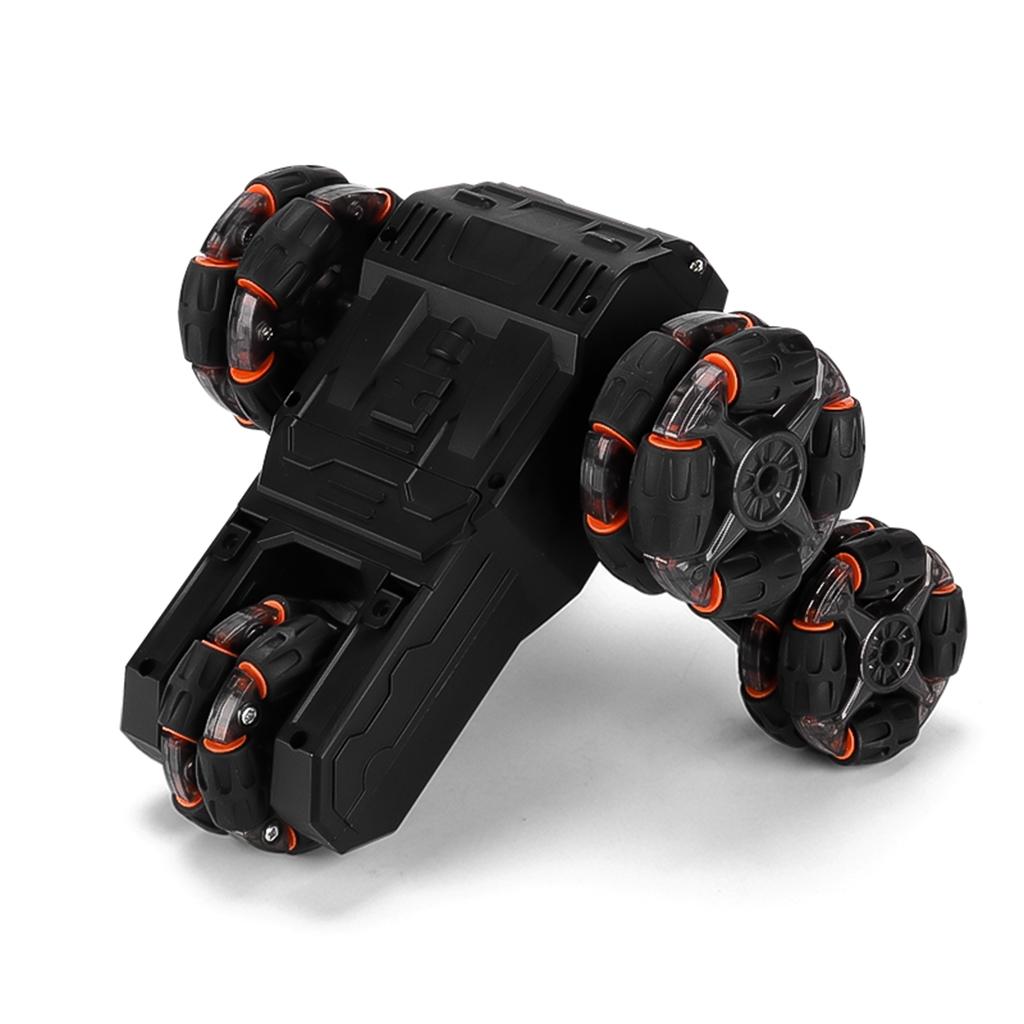 360-degree Swing Arm Rc Car with 5 Wheels - Multifunctional 2.4g - Black 5
