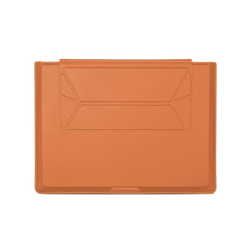 Universal Magnetic Laptop Holder Bag - Stitched Inner - Brown 9