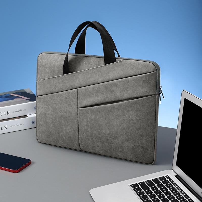 14 Inch Portable Business Travel Bag for Notebooks - Light Gray - 15 Inch 10