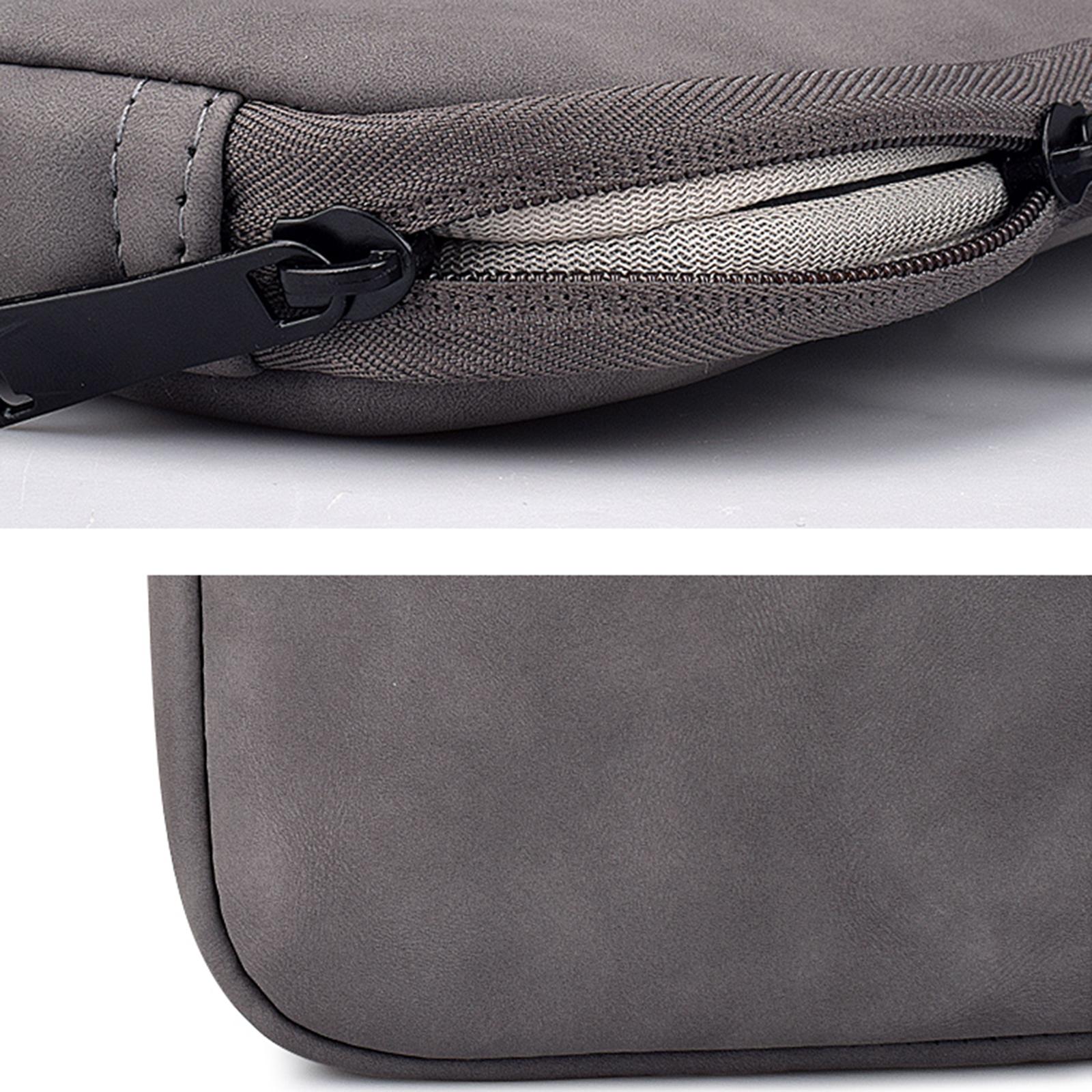 14.1-15.4 Inch Sheepskin Notebook Inner Bag Options - Deep Space Gray 9