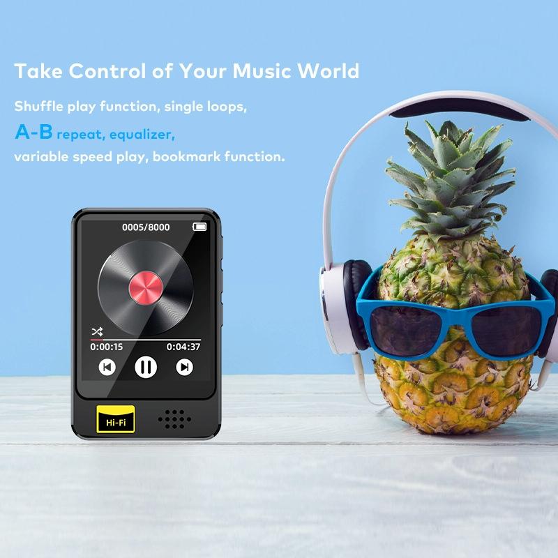 128Gb Bluetooth Mp3 / Mp4 Music Player With Radio & E Book Playback - 8Gb 4