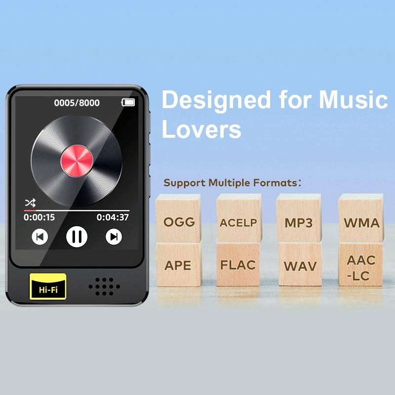 128Gb Bluetooth Mp3 / Mp4 Music Player With Radio & E Book Playback - 8Gb 7