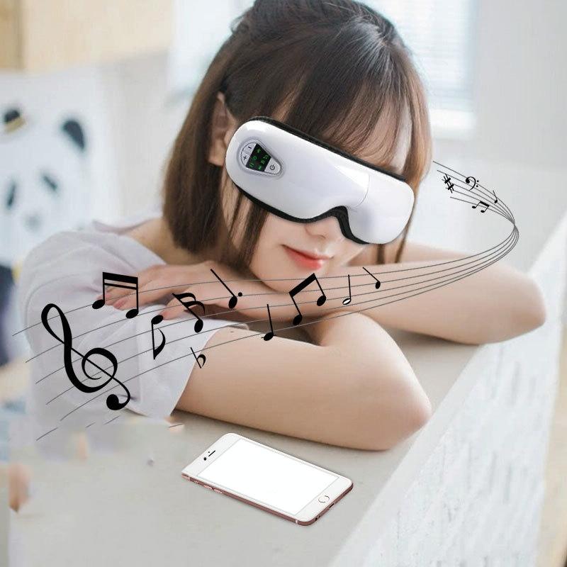 Yk109 Eye Massager Hot Compression Bluetooth White 5