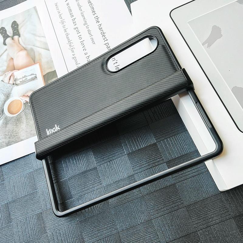 For Samsung Galaxy Z Fold4 5G Carbon Fiber Case 7