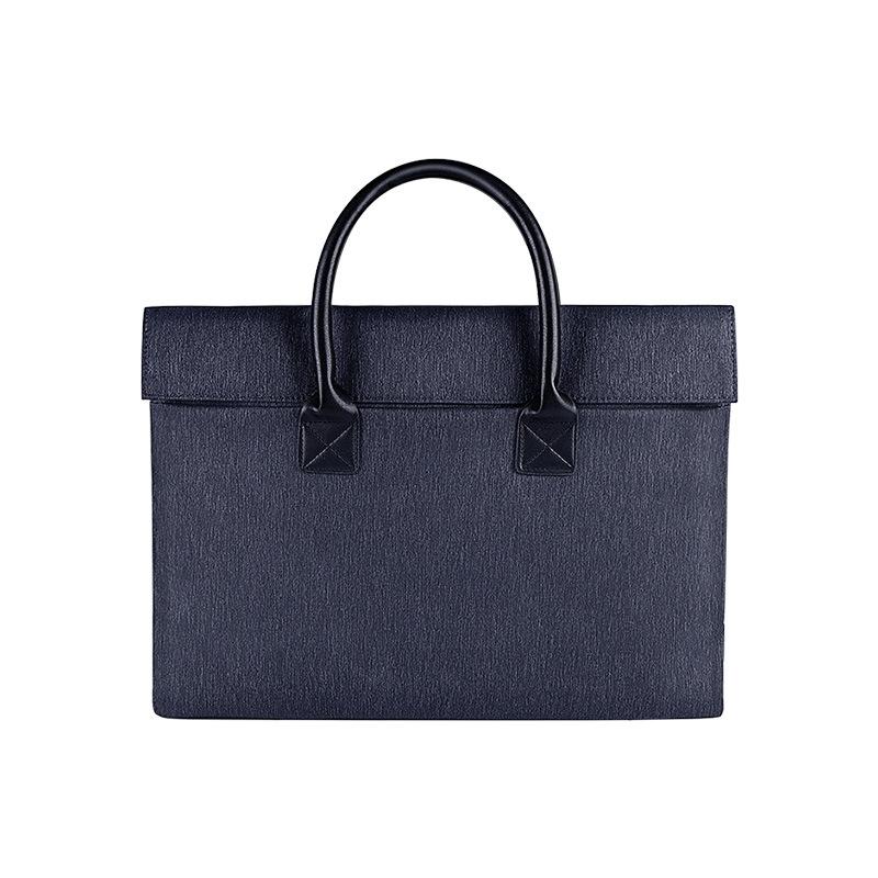 Portable Waterproof Laptop Case - Fits 14.1-15.4 Inches - Navy Blue