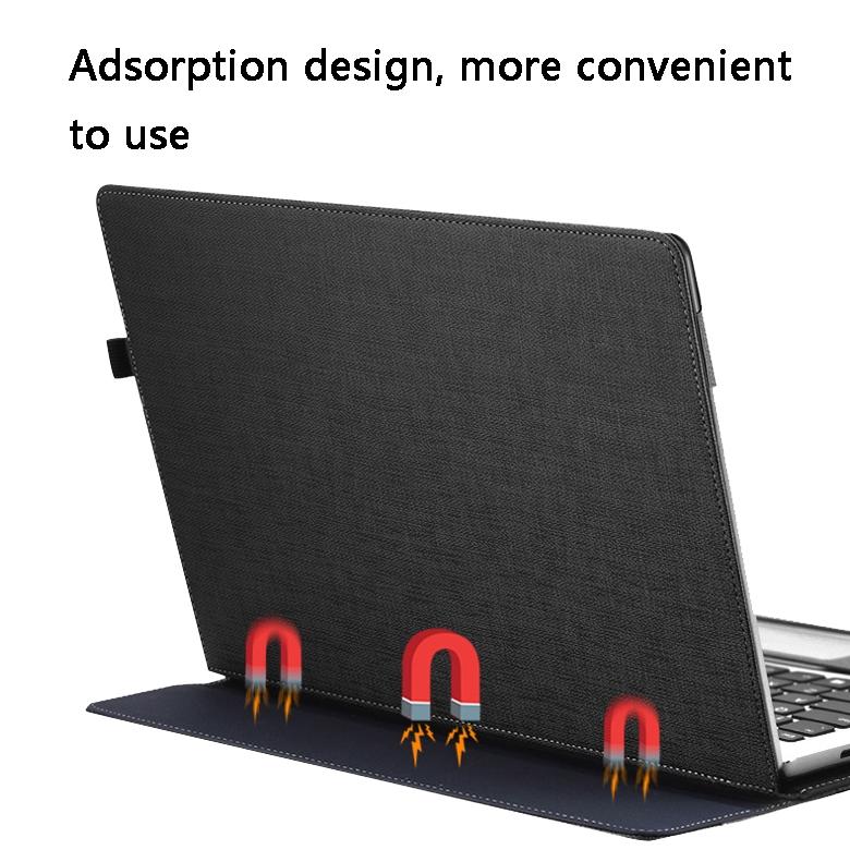 Yoga 730-13 Laptop Leather Case - Protective - Gentleman Gray 4