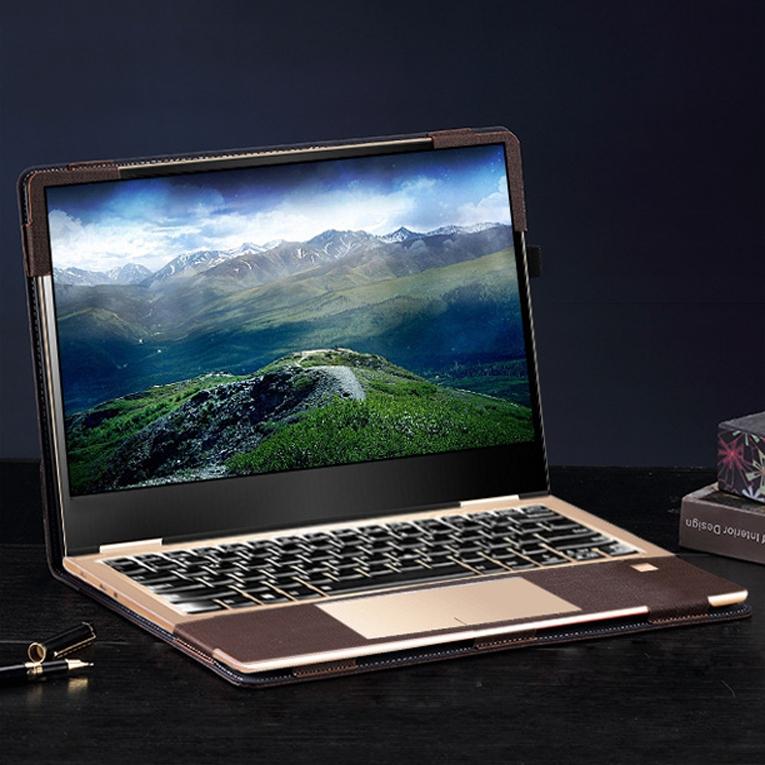 Yoga 730-13 Laptop Leather Case - Protective - Gentleman Gray 8