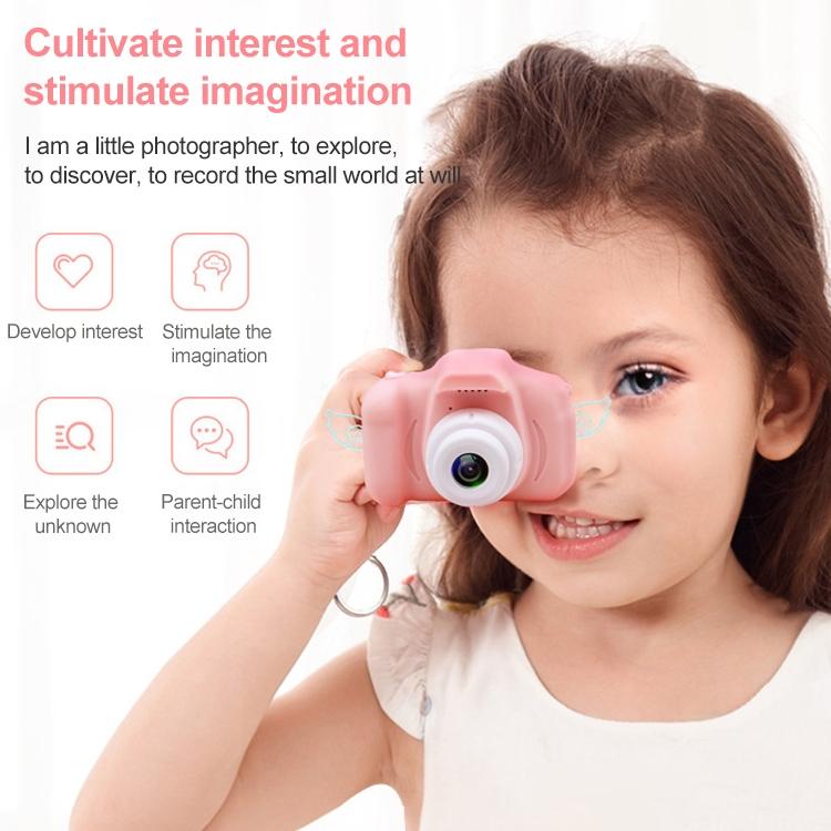 Mini Children Camera with 2.0 Lcd Screen - 800w Single Camera - Black 3