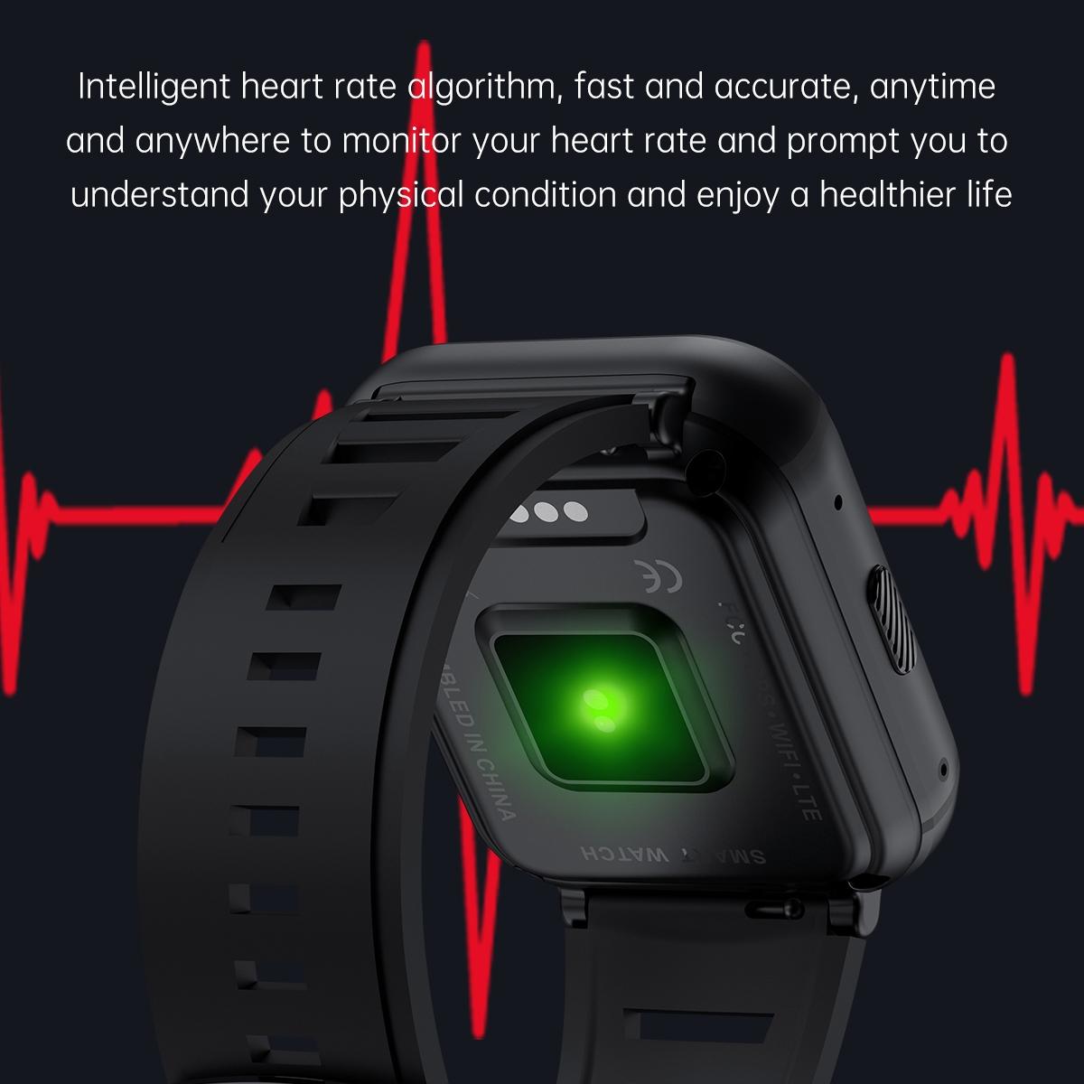 4G Smart Watch With 1.99 Inch Screen Android 9.0 4Gb+64Gb - Black 12