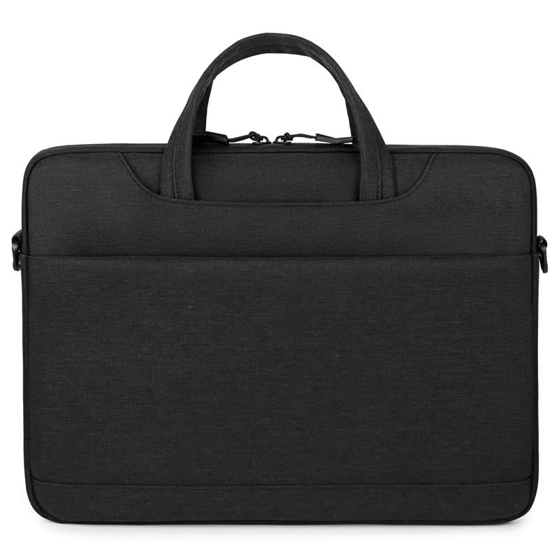 15-16 Inch Waterproof Oxford Laptop Handbag - P510 - Black 12