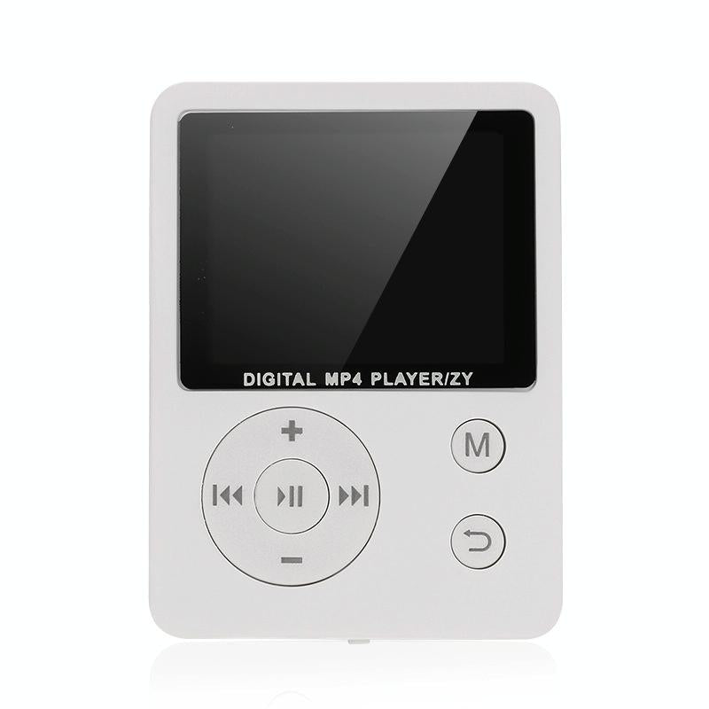 Lossless Mp4 Player With Synchronized Lyrics Round Button - White 8
