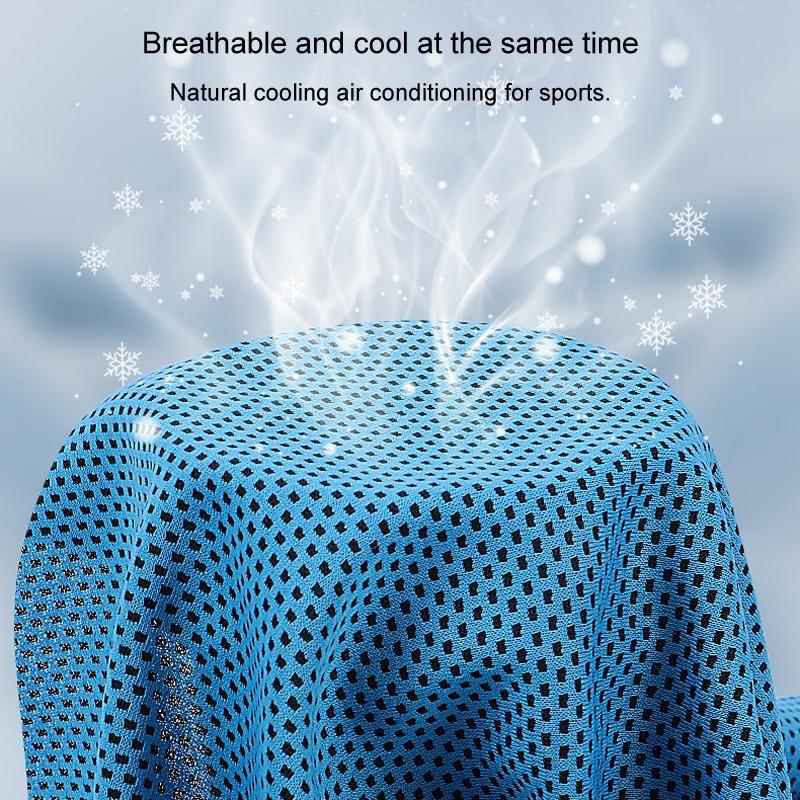 Portable Quick Dry Sports Towel Set with Silicone Sleeve and Storage Bag - 30x80cm - Green - 30X90Cm 11