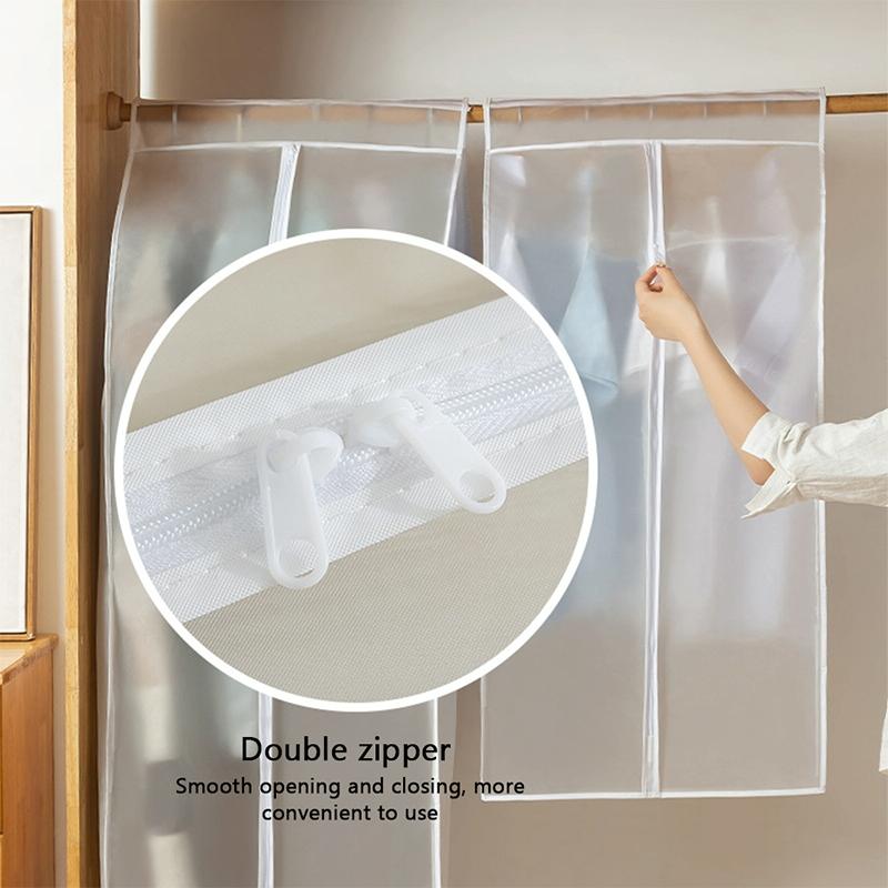 Waterproof Hanging Storage Bag for Dustproof Organization - White 6