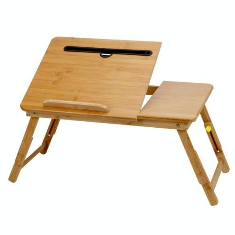 Foldable Laptop Table with Card Slot - Simple and Lazy Design 3
