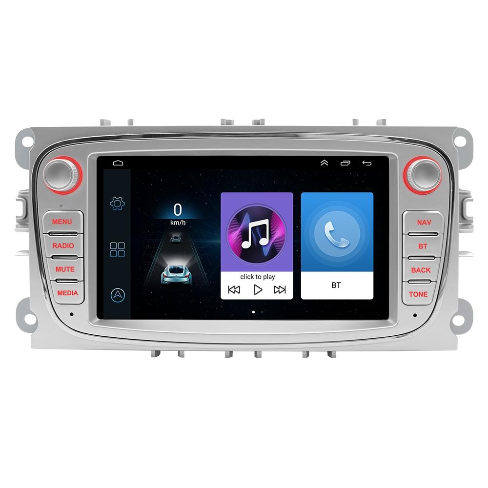 7 Inch Android Navigation Radio For Ford Focus - Bluetooth Rds 1 + 32G - Black 2 + 32G