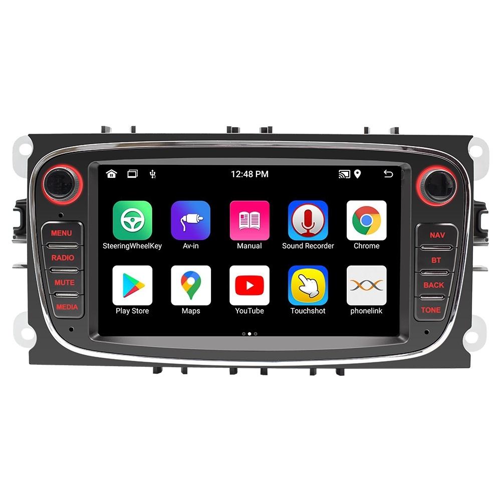 7 Inch Android Navigation Radio For Ford Focus - Bluetooth Rds 1 + 32G - Black 2 + 32G 14
