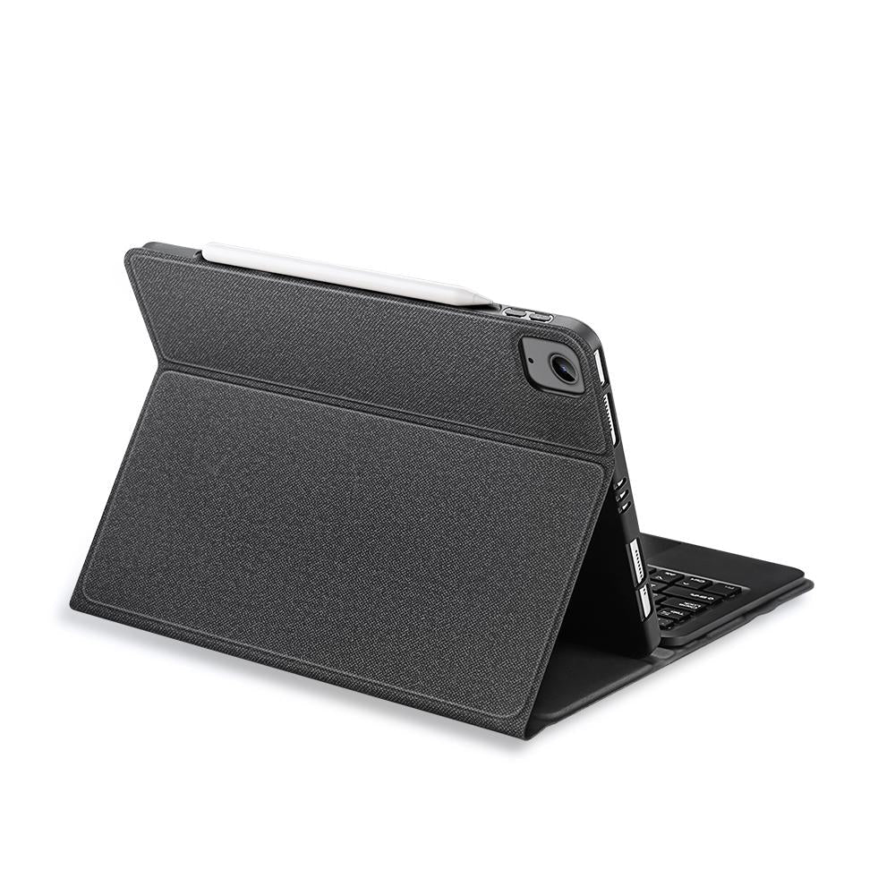 Leather Case With Bluetooth Keyboard & Touchpad For Ipad Air / Pro 11 - Black 3