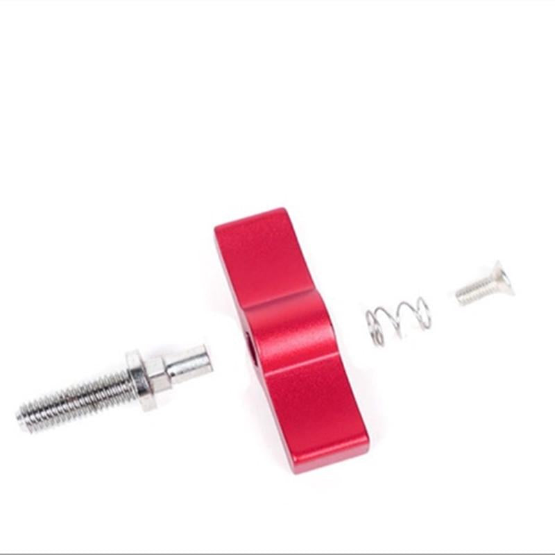 10pcs T-shaped Multi-directional Screw with M5 Aluminum Alloy Handle - Red 4