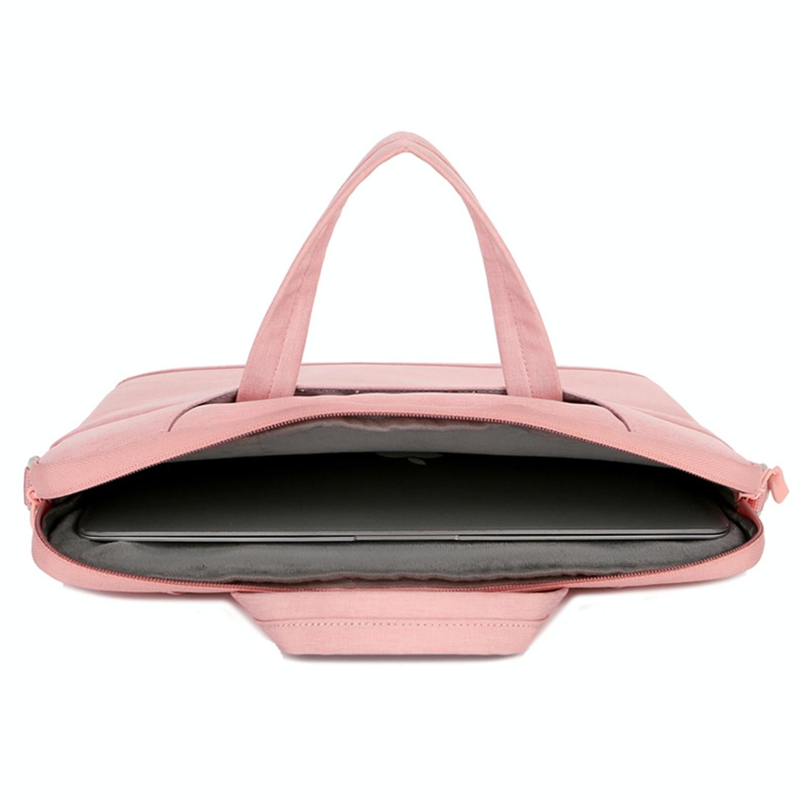 Versatile Laptop Shoulder Bag - Single Strap - Pink 9