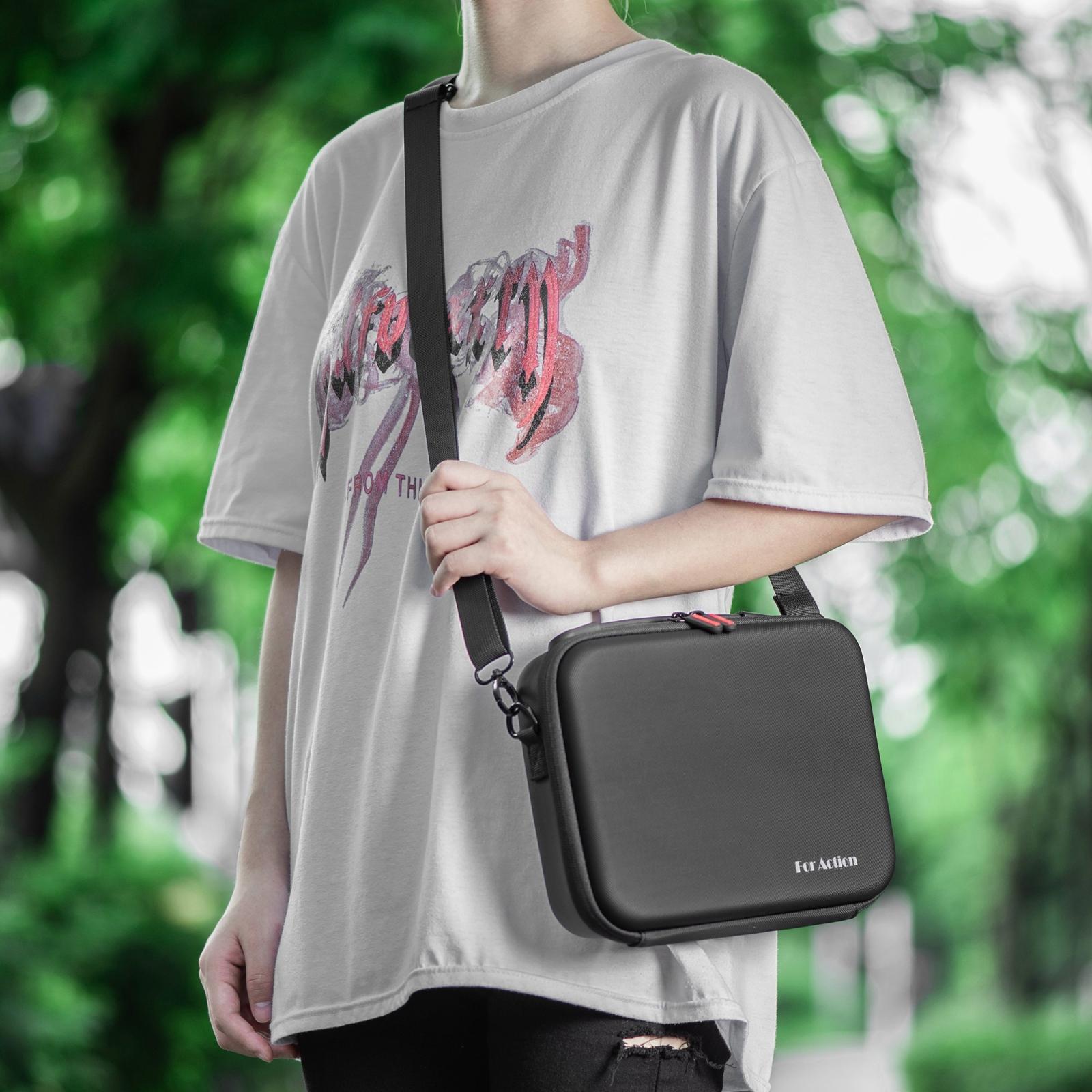 Full Kit Portable Storage Box for Dji Action - Pu Material - Full Kit 8