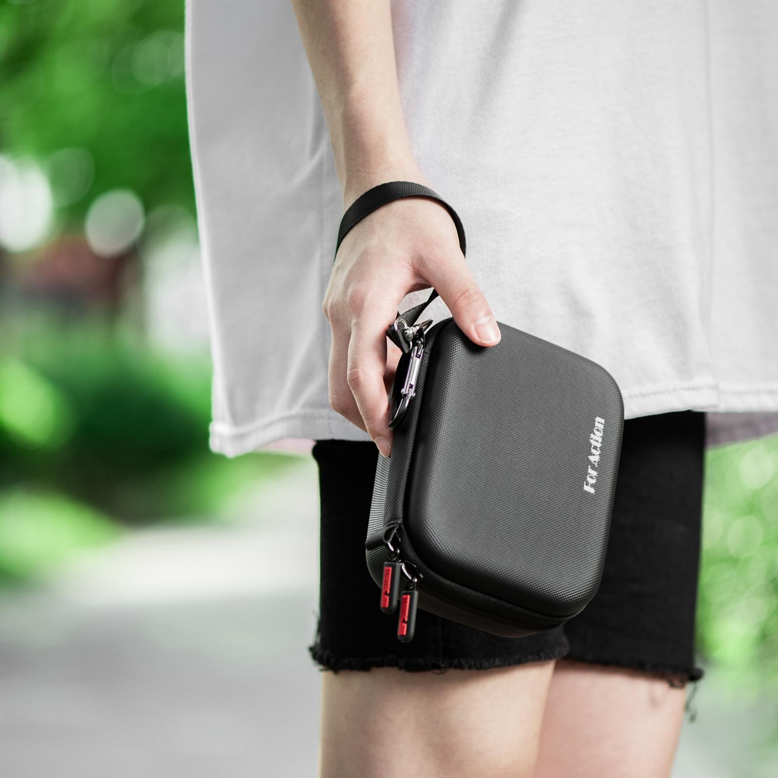 Full Kit Portable Storage Box for Dji Action - Pu Material - Full Kit 13