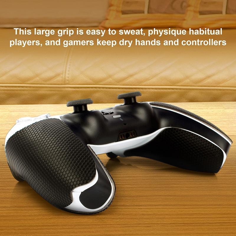 Anti-slip Protective Sticker for Sony Ps5 Game Handle - Black 7