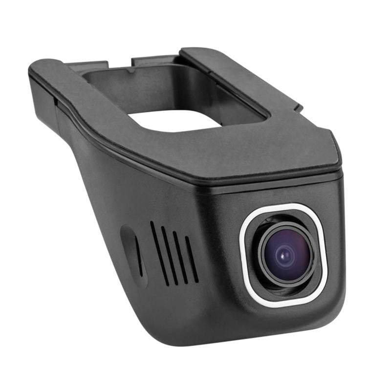 1080p Dual Recording Hidden Driving Recorder with Wifi and Screen - Black 6