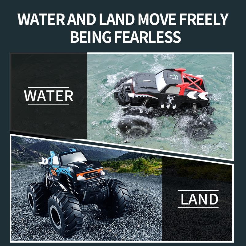 Amphibious Rc Car - Type b Ab Model - Red 7