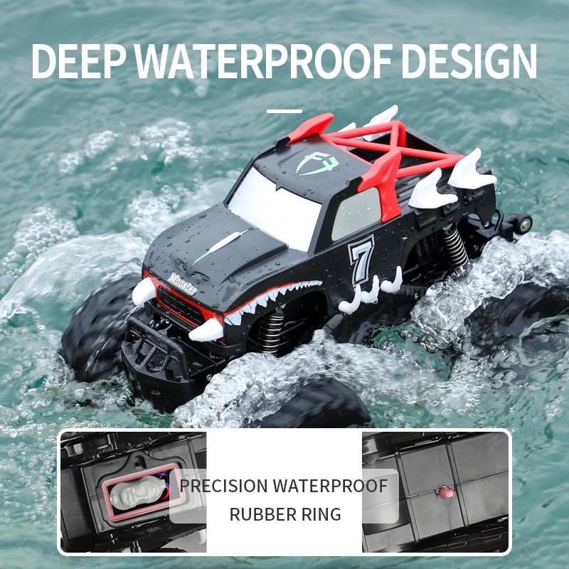 Amphibious Rc Car - Type b Ab Model - Red 8