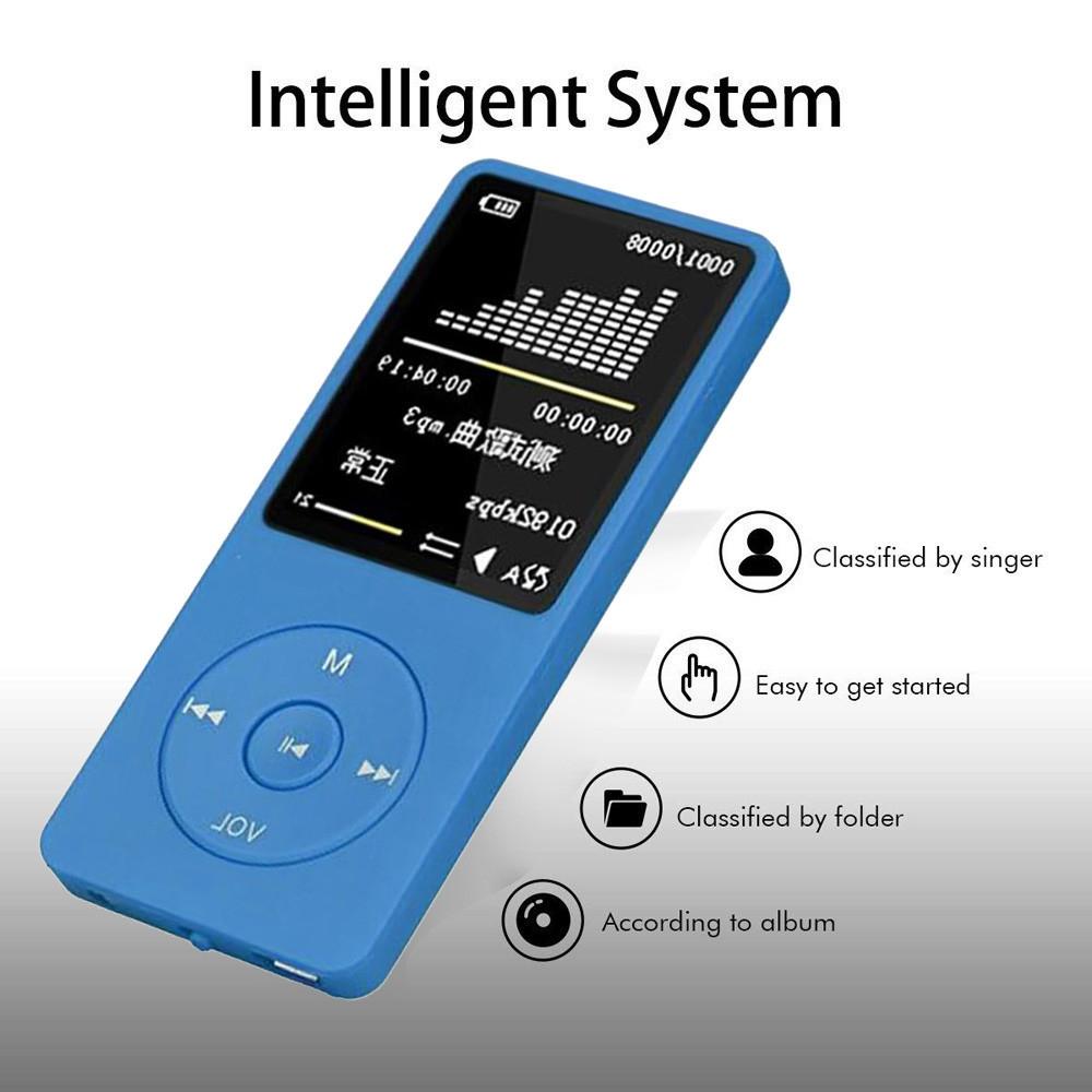 8Gb Portable Lcd Fm Radio Mp3 Mp4 Player - Black 8Gb 6