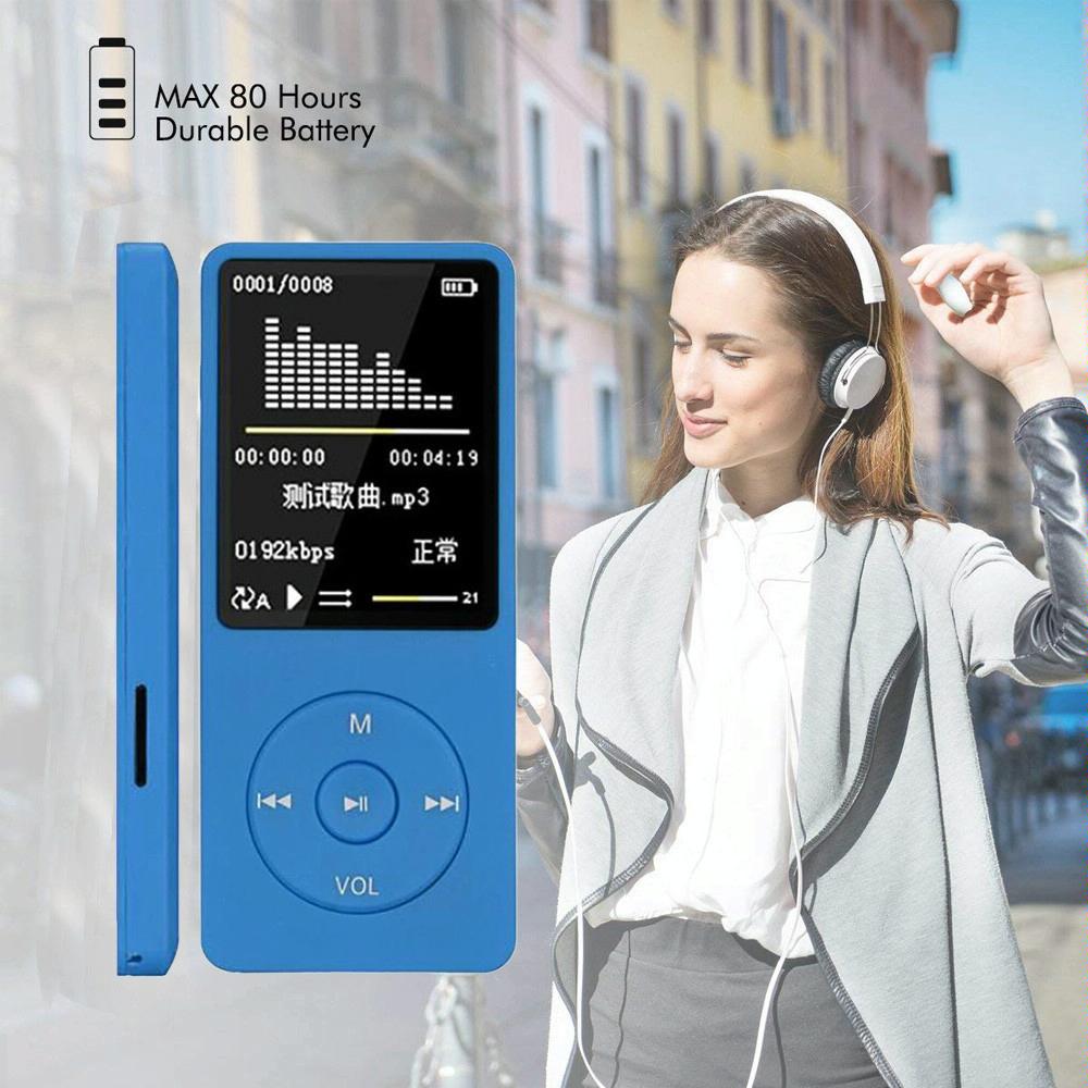 8Gb Portable Lcd Fm Radio Mp3 Mp4 Player - Black 8Gb 10