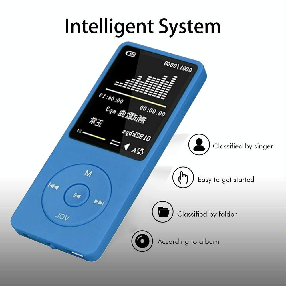 8Gb Portable Lcd Fm Radio Mp3 Mp4 Player - Black 8Gb 12
