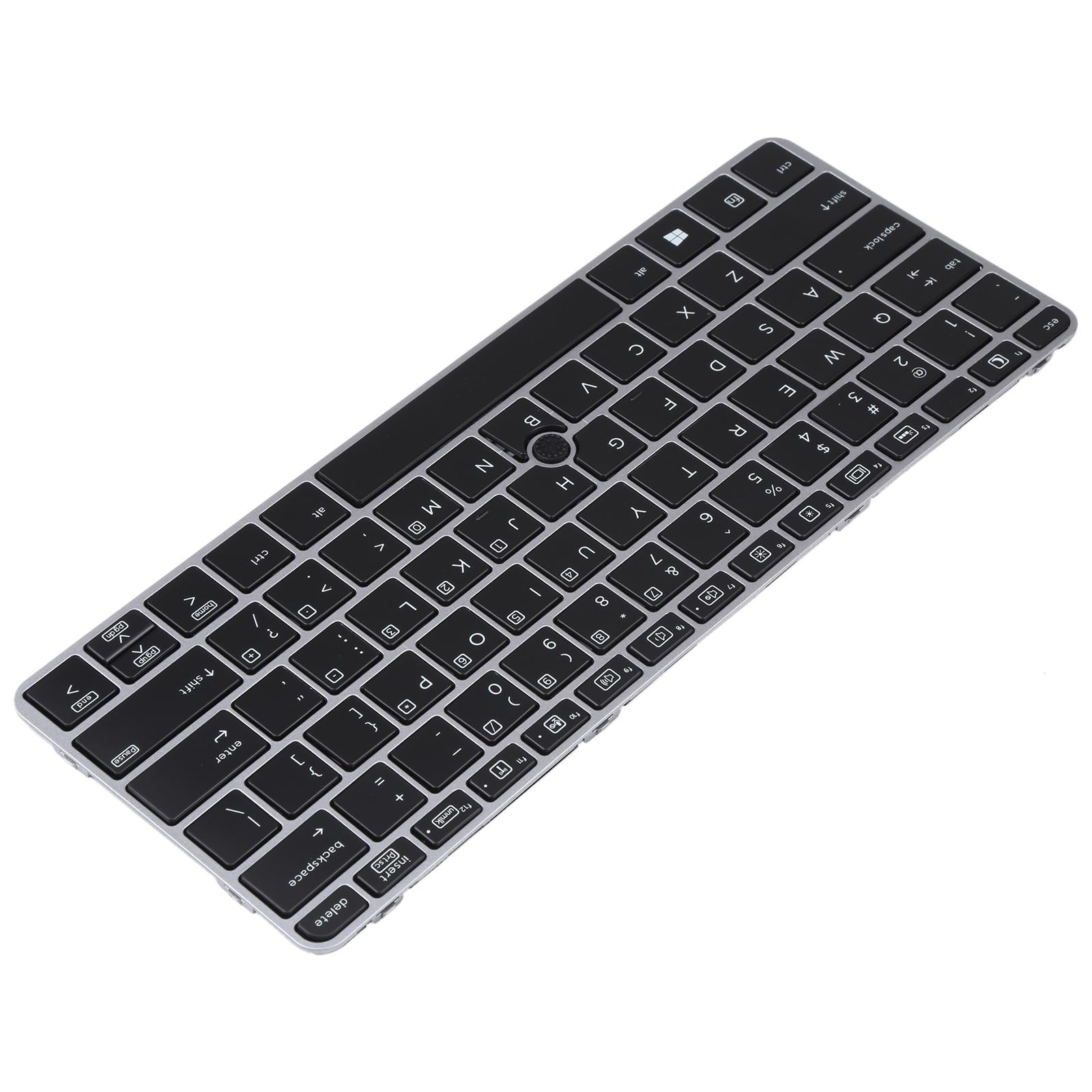 Hp Elitebook 820 G3 Keyboard with Backlight and Pointing - Silver us Version 4
