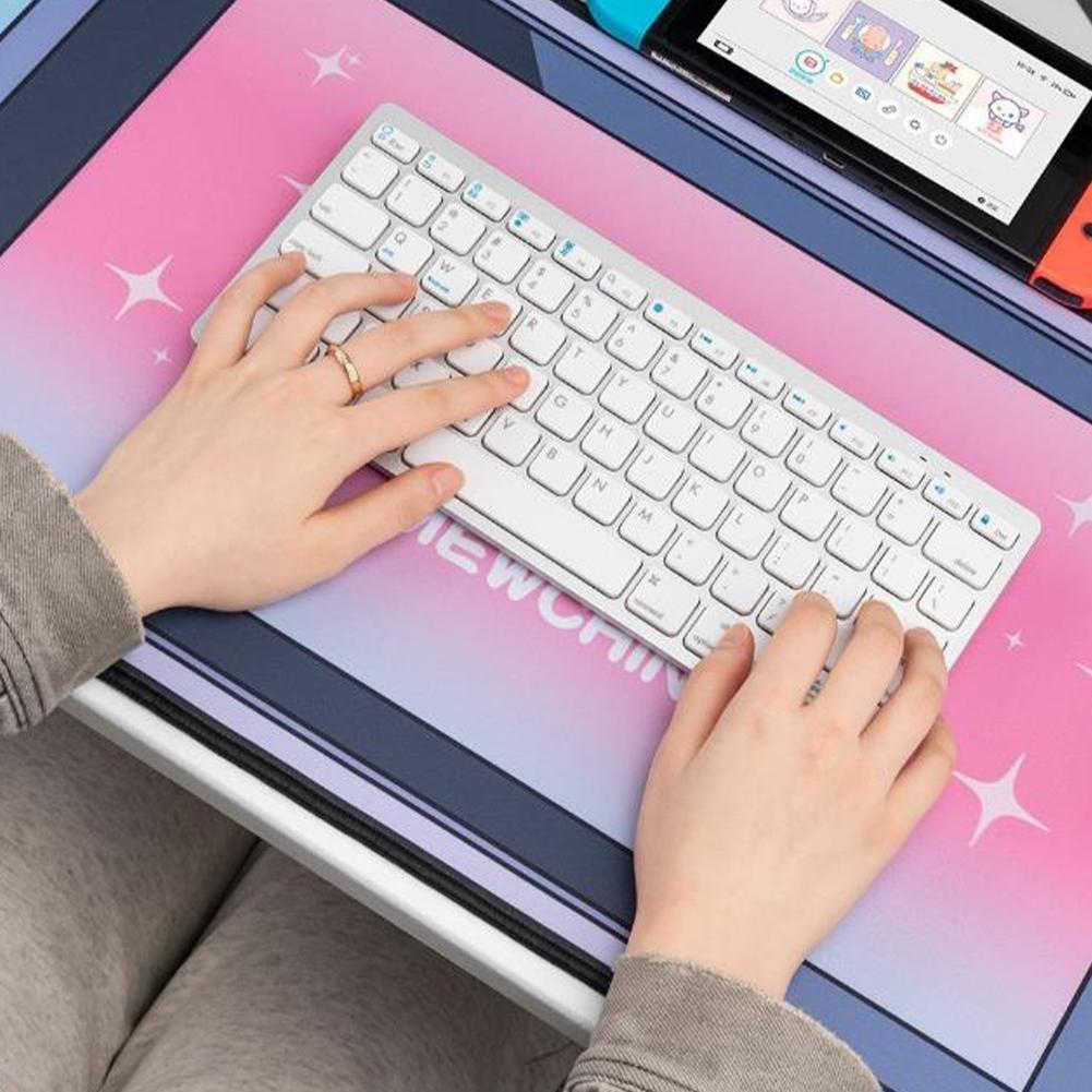Adorable Cat Ear Desk Pad For Keyboard & Mouse - 1 7