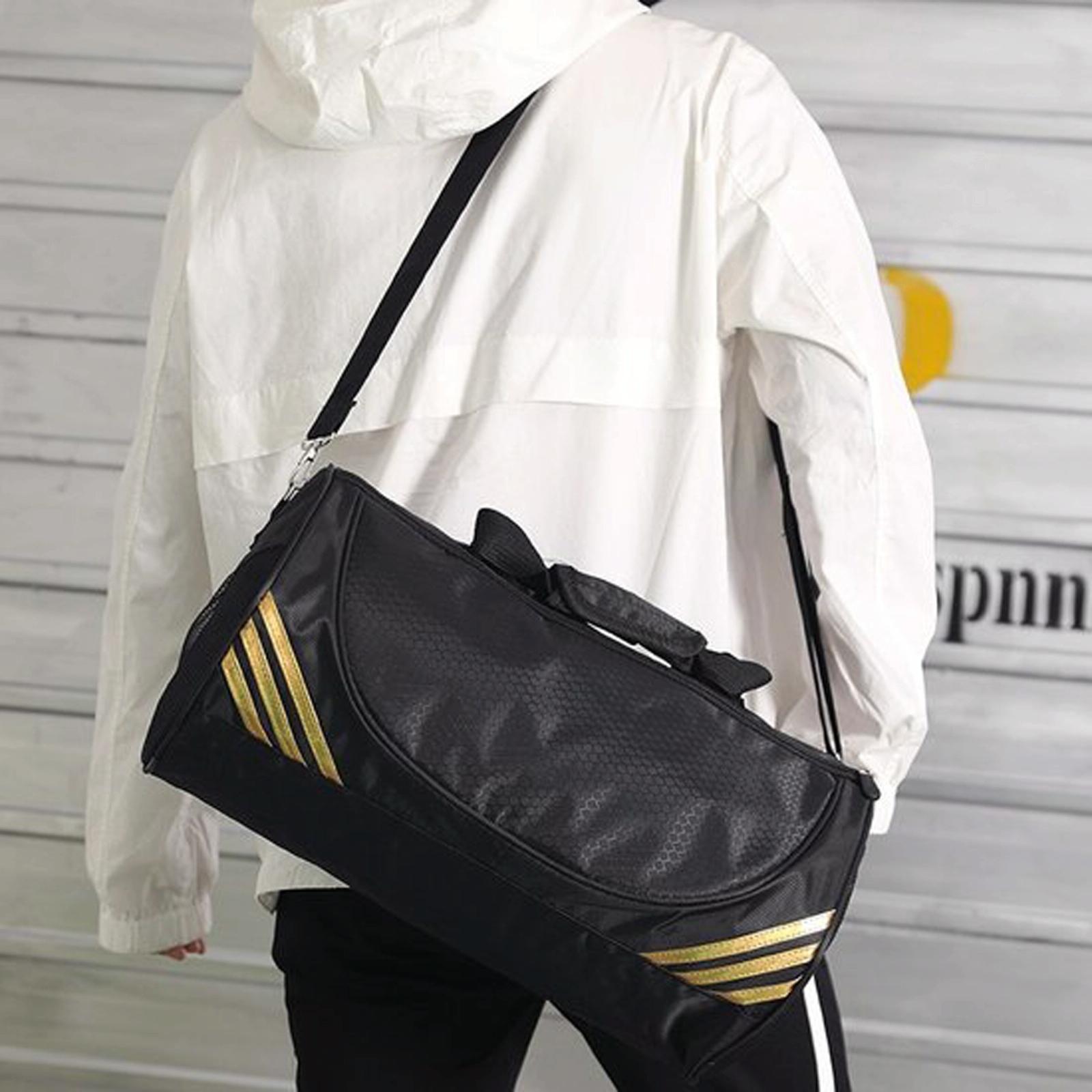 Versatile Gym Bag for Active Travel and Leisure - Gold 8