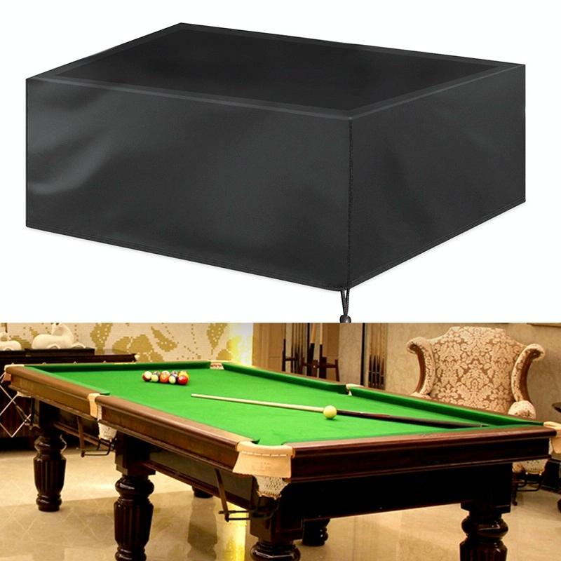 Water-repellent Billiard Table Cover - 260x135x82cm - Black 3