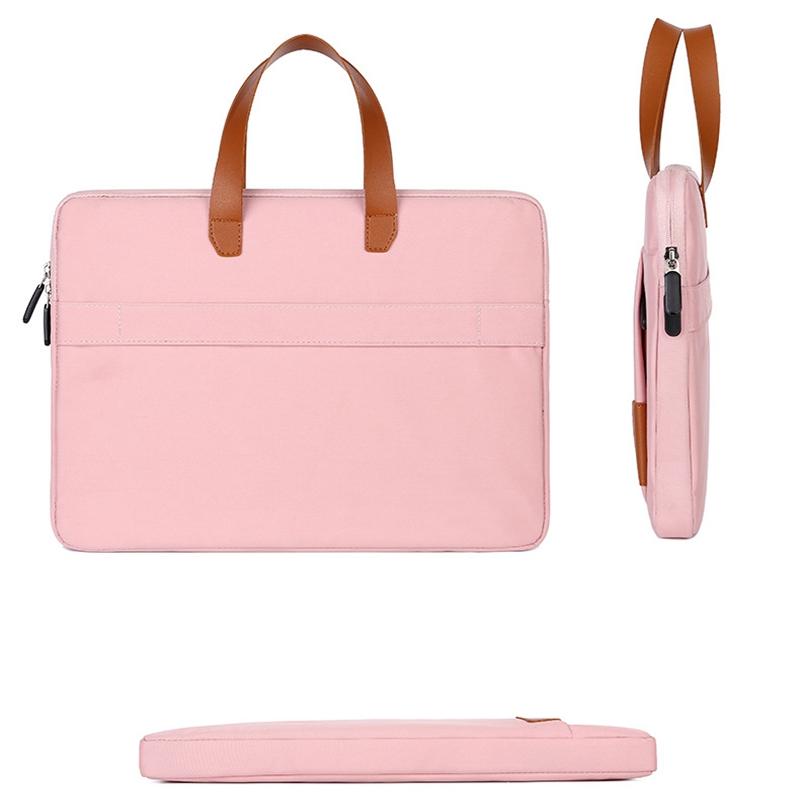 Lightweight Portable Laptop Liner Bag - Fits 14 / 14.6 Inch - Pink 4
