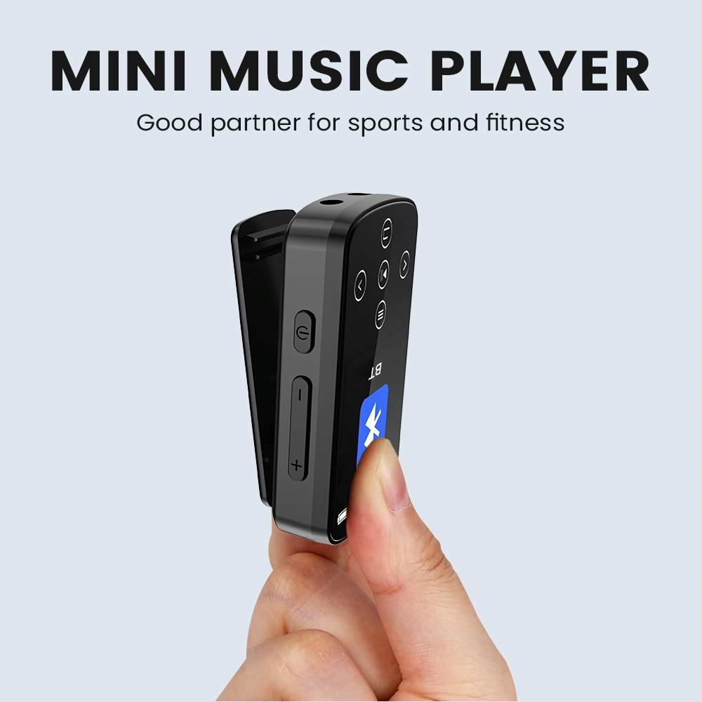 Touch Screen Mp3 Bluetooth Music Player 128Gb Memory Hifi Sports Clip - 8Gb 8