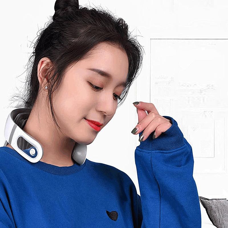 Hot Compress Shoulder & Neck Massager Four Ends 9