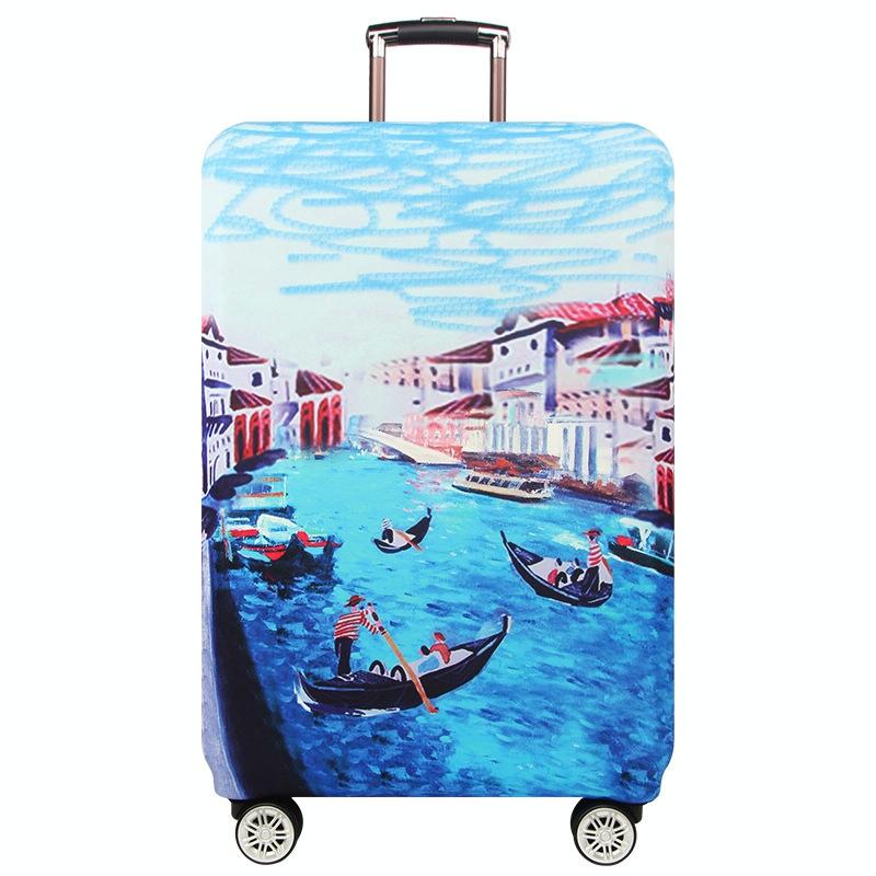 Wear-resistant Dust-proof Luggage Compartment Protective Cover - Size m - Starry Sky 7